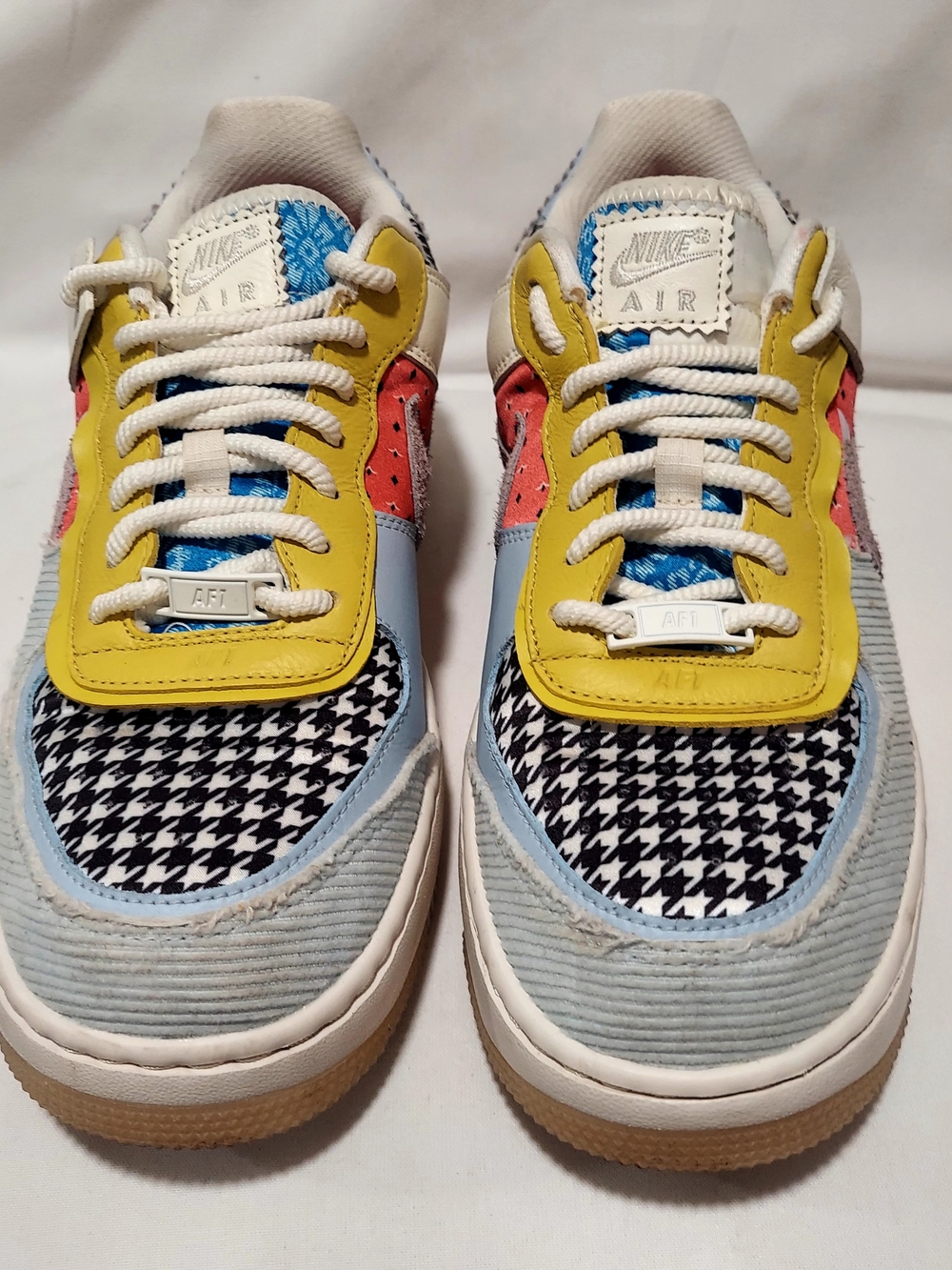 Nike Air Force 1 Low Shadow Multi Print Houndstooth Low Shadow Houndstooth